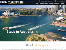 Tablet Screenshot of edumorphs.com